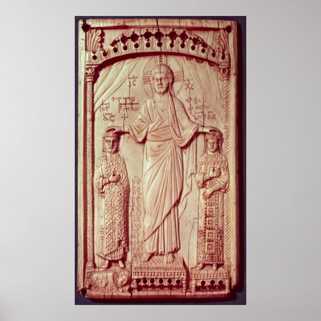 Die Krönung von Otto II und Theophrano Poster (Vorne)