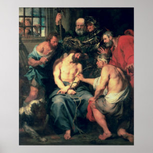 Die Krönung von Thorns 1618-20 Poster