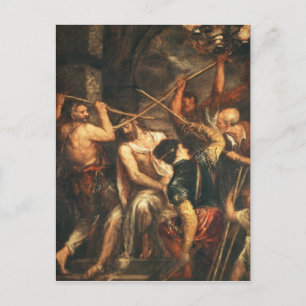 Die Krönung von Thorns Postkarte