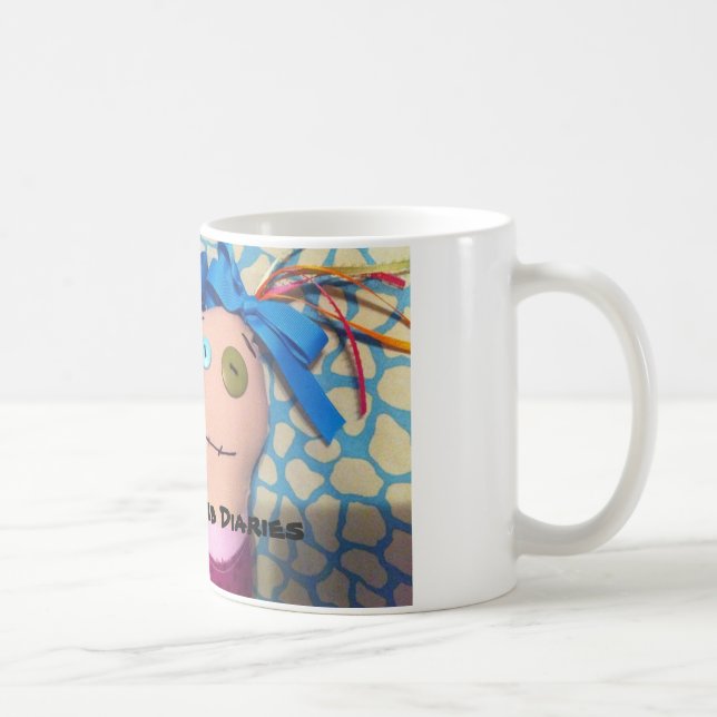Die Krumen-Tagebuch-Tasse Kaffeetasse (Rechts)
