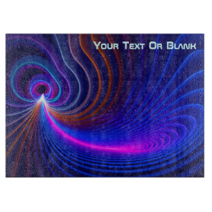 Die Krümmung des Weltraums Schneidebrett