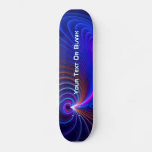 Die Krümmung des Weltraums Skateboard