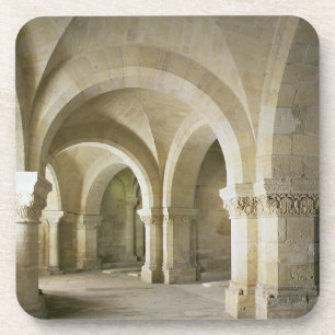 Die Krypta, c.1144 (Foto) Untersetzer