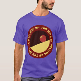 Die Kugel rollt auf eine sterngeglückte Odyssee T-Shirt