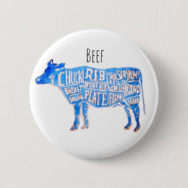 Die Kuh Button (Vorderseite)