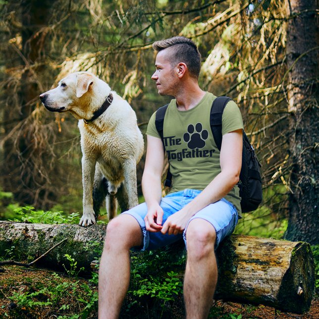 Die Kuh des Hundes für den Hund drucken T-Shirt (Von Creator hochgeladen)