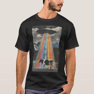 Die Kuh, die ins All entführt wurde T-Shirt