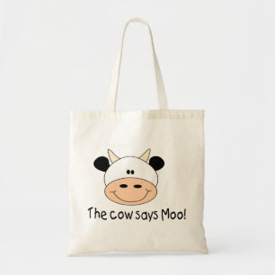 Die Kuh sagt MOO Tragetasche