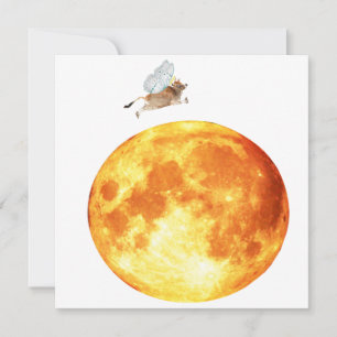 Die Kuh sprang über den Mond Karte