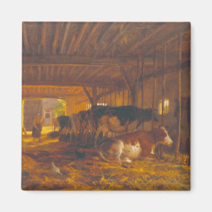 Die Kuhhalle, 19. Jahrhundert Magnet