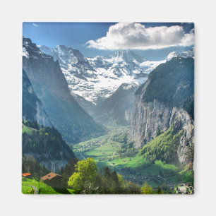 Die Kühlschrank-Magnet-fantastische Schweiz-Alpen Magnet