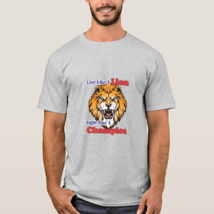Die kühne Ästhetik eines rotierenden Löwen T-Shirt