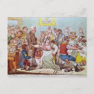 Die Kuhschale oder die wunderbaren Auswirkungen Postkarte