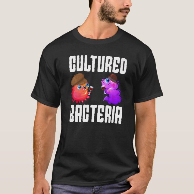 Die kultivierte Bakterie, die die Biologie des Org T-Shirt (Vorderseite)