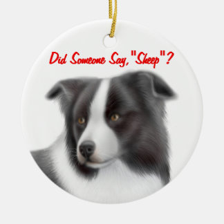 Die kundengerechte Border-Collie, die Verzierung Keramik Ornament