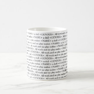Die kundengerechte Tasse des glänzenden Buchtextes