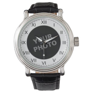 Die kundenspezifische Uhr-römische Ziffern der Armbanduhr