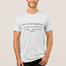 Die Kunst der Einfachheit Französisch Chic Minimal