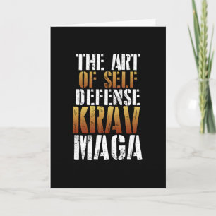 Die Kunst der krav maga Karte