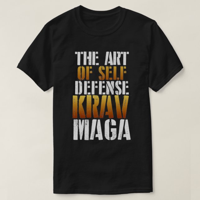 Die Kunst der krav maga T-Shirt (Design vorne)