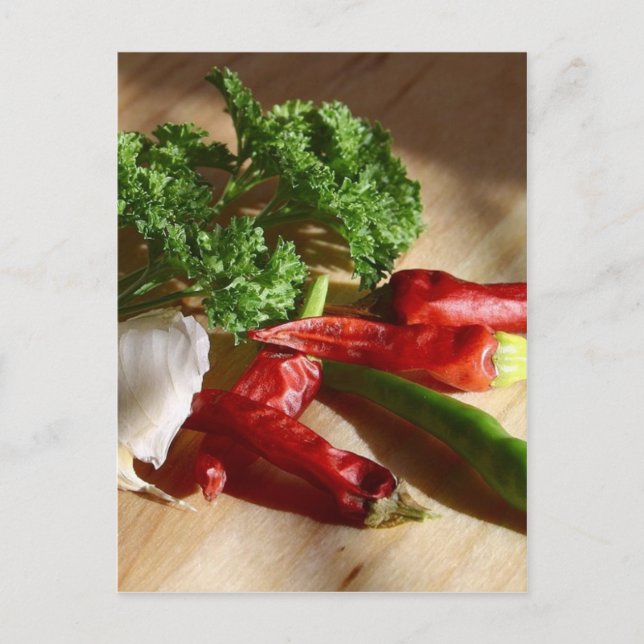 Die Kunst der Küche Postkarte (Vorderseite)