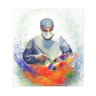 Die Kunst der Medizin Notizblock