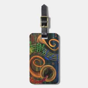 Die Kunst der Musik Gepäckanhänger