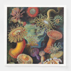 Die Kunst der Natur von Ernst Haeckel Serviette