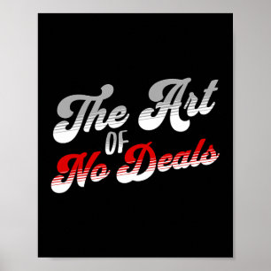 Die Kunst der Nicht-Geschäfte Punkeine Zollhandels Poster