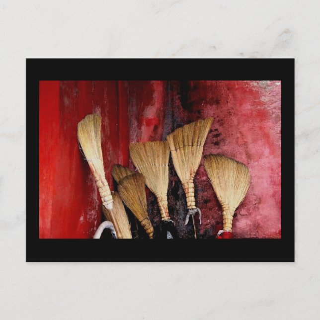 Die Kunst der Reinigung Postkarte (Vorderseite)