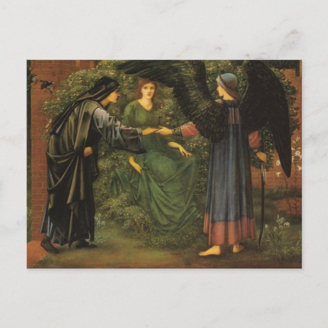 Die Kunst der Rose Postkarte (Vorderseite)