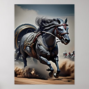 Die Kunst des Chariot-Tarots Poster