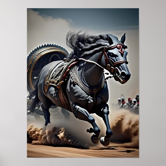 Die Kunst des Chariot-Tarots Poster (Vorne)