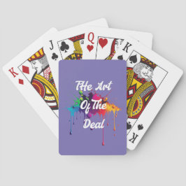 "Die Kunst des Deals" Spielkarten