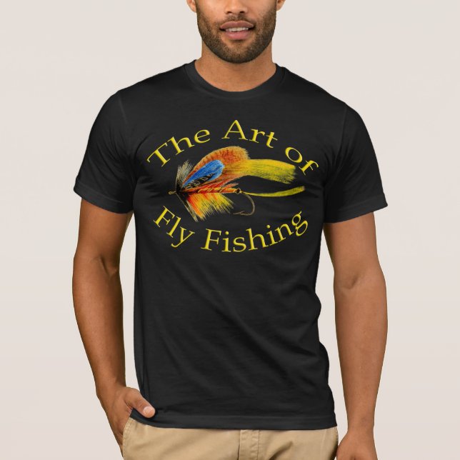 Die Kunst des Fliegen-Fischens T-Shirt (Vorderseite)