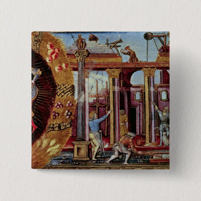Die Kunst des Gebäude Button (Vorderseite)