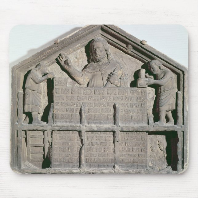 Die Kunst des Gebäude, sechseckige dekorative Mousepad (Vorne)