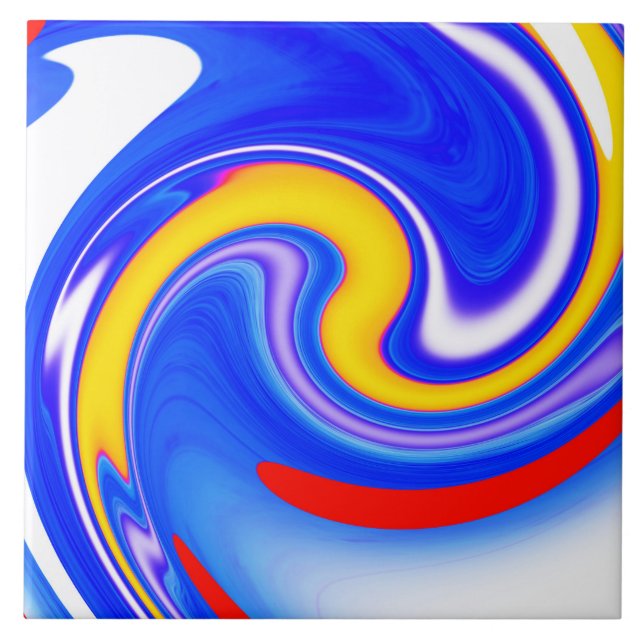 Die Kunst des goldenen Weges Fliese (Vorderseite)