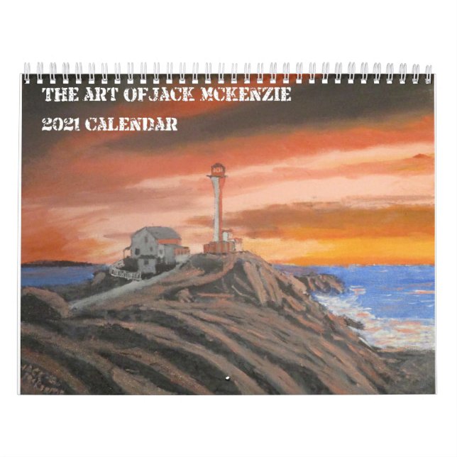 Die Kunst des Jacks Mckenze 2021 Kalender (Titelbild)