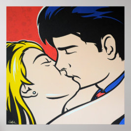 Die Kunst des Kiss-Pops Poster