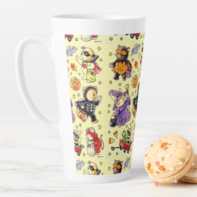 Die Kunst des Latte: Eine Tasse Glück" (Beispiel)