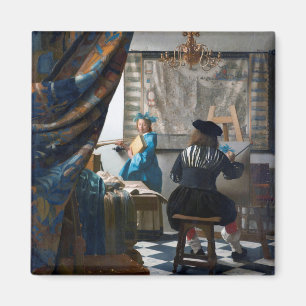 Die Kunst des Malens, Johannes Vermeer, 1666-1667 Magnet