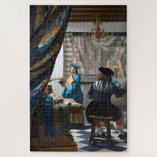 Die Kunst des Malens, Johannes Vermeer Puzzle