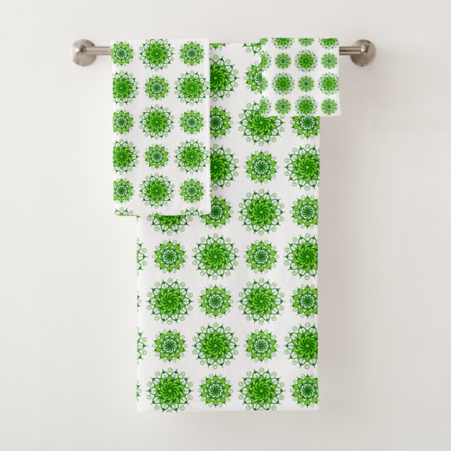 die Kunst des Mandala-Musters Badhandtuch Set (Insitu)