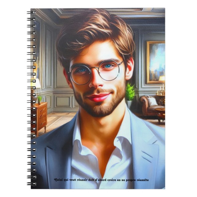 - Die Kunst des Optimismus Notizblock (Vorderseite)