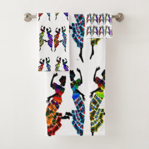 Die Kunst des Tanzes Badhandtuch Set
