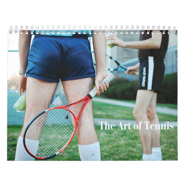 Die Kunst des Tenniskalenders Kalender (Titelbild)