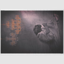 Die Kunst des Traurigkeitszweigs: Dekoupage Tissue