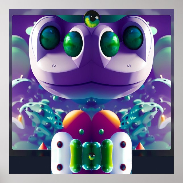 Die Kunst einer neuen Generation - Ken Gage Poster (Vorne)