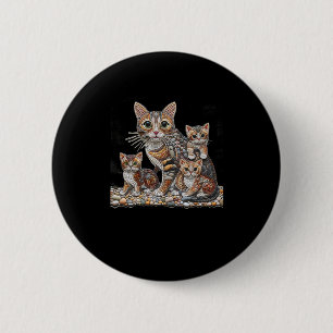 Die Kunst, Felsen in Form einer Katze anzuordnen Button